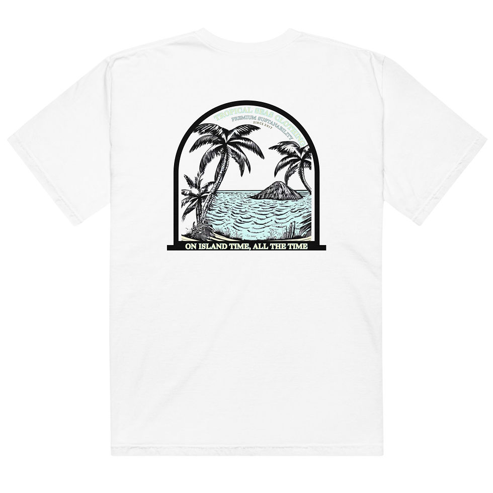 Miniatura: Men’s Island Time, All the Time Heavyweight T-Shirt