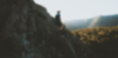 Man Hiking in Nature
