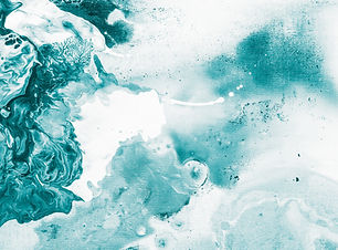 Abstract Teal Artwork