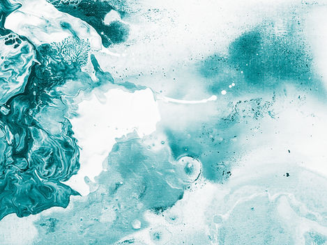 Abstract Teal Artwork