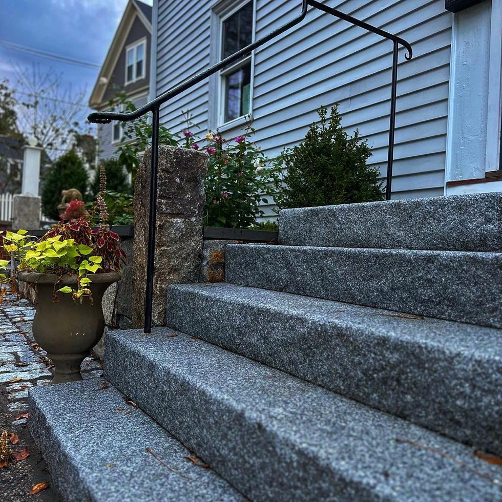 Stone Entry Stairs