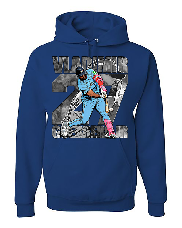 Thumbnail: VLADDY COMIC HOODIE - WITH BLACK OUTLINE