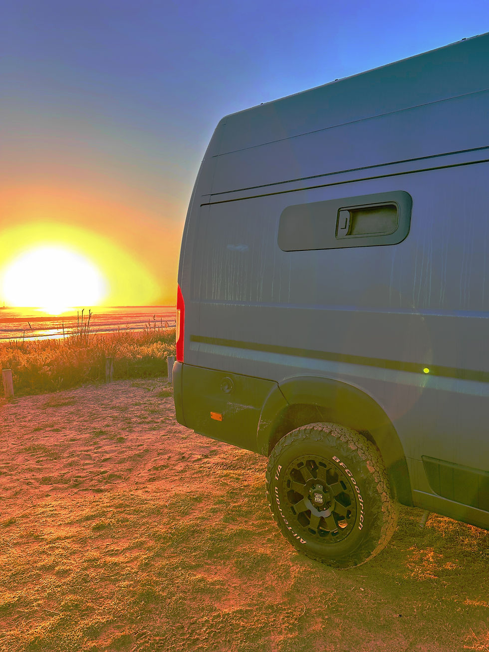 Campervan sunrise