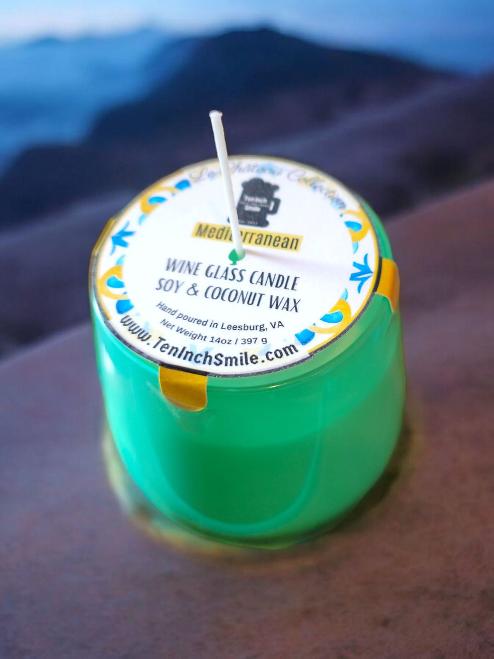 Thumbnail: Wine Glass Candles 14 oz Château Collection
