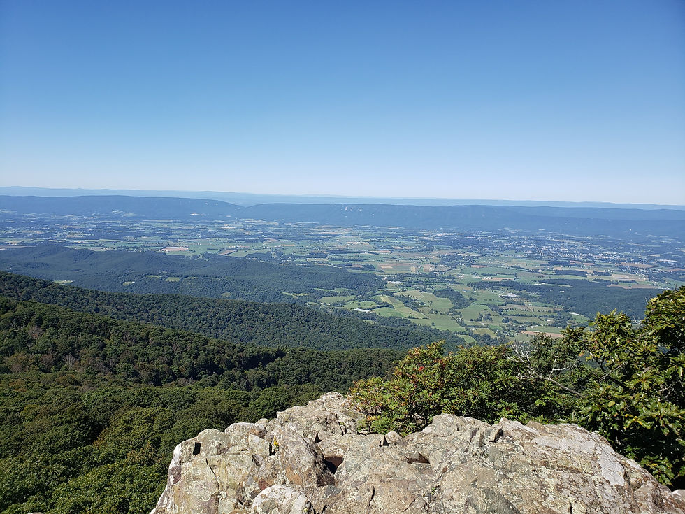 Overlook at Shenandoah National Park