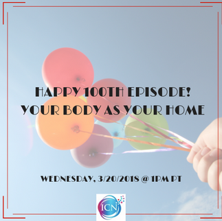 "Happy 100th Episode-Your Body As Your Home" on Luscious Leadership Radio Show