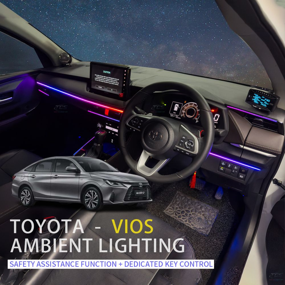 TCS Toyota Vios AC100 2023-2025 OEM Ambient Light