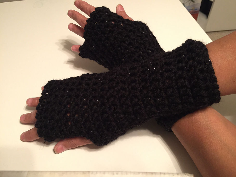 Thumbnail: Basic Bling Texting Gloves Pattern