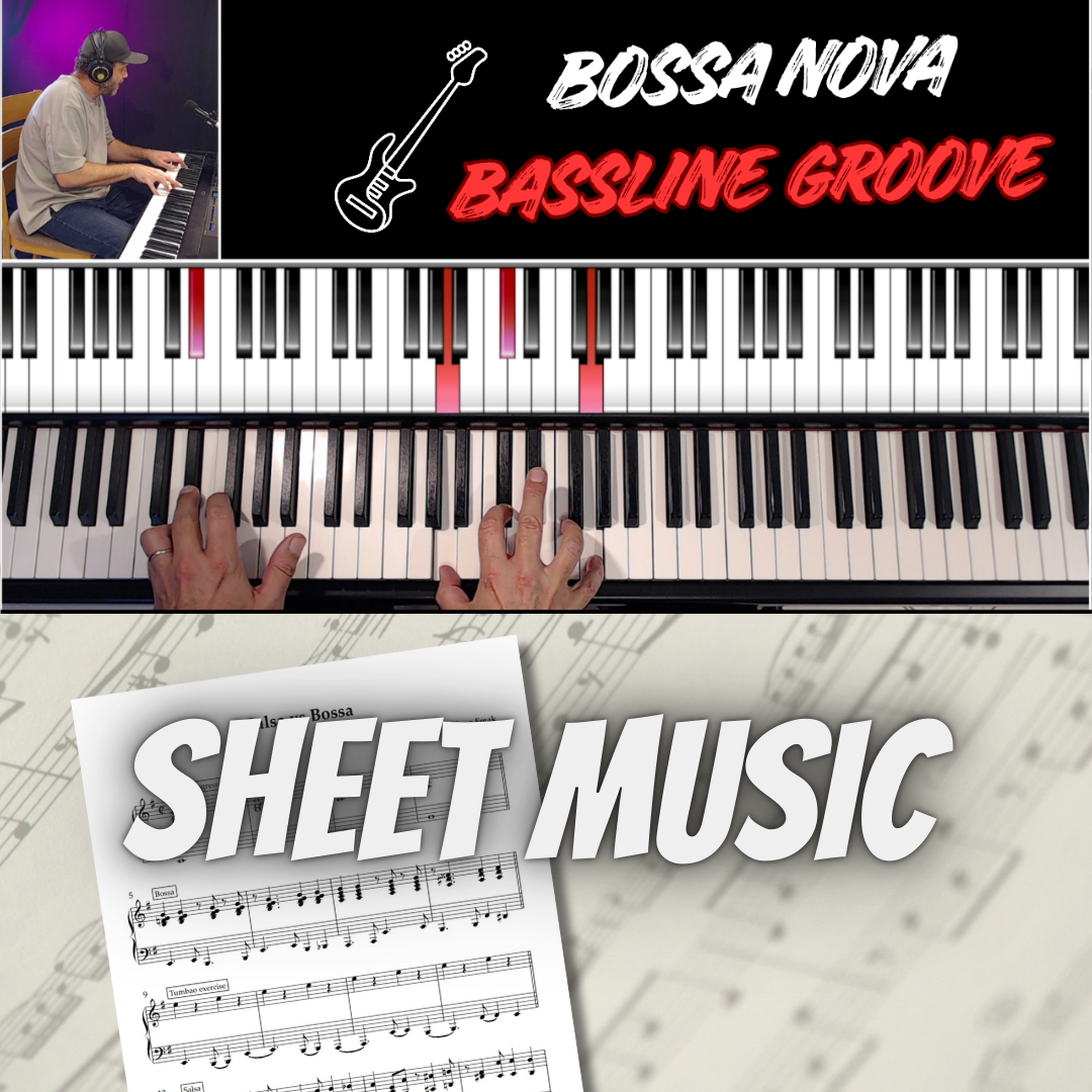 Bossa Nova Bassline Groove - Sheet Music