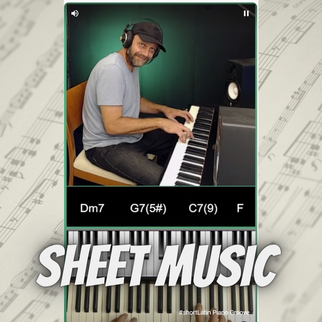 Latin Piano Groove - Sheet Music