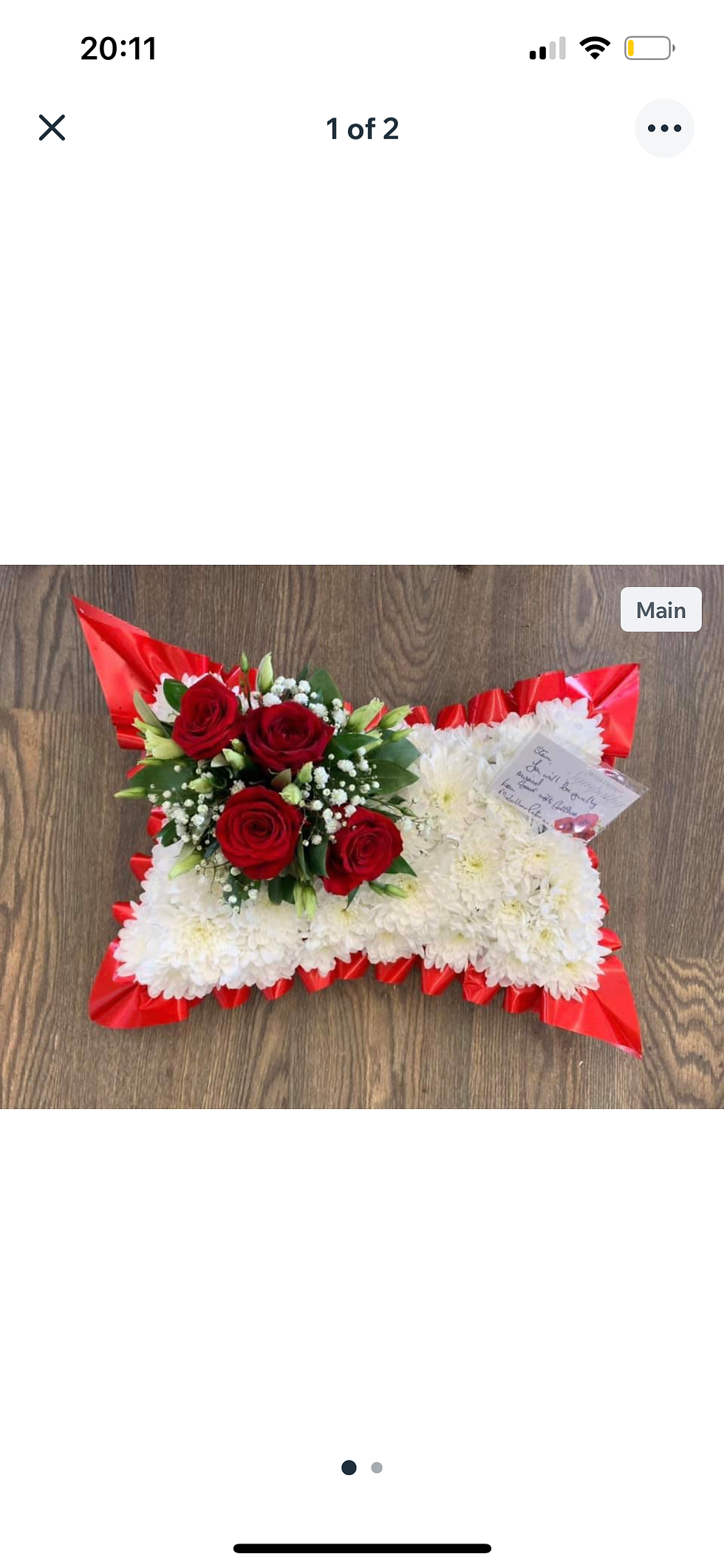 Thumbnail: The ‘Classic red’ pillow