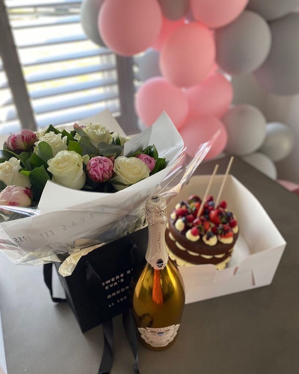 Peonies & Roses Handtied