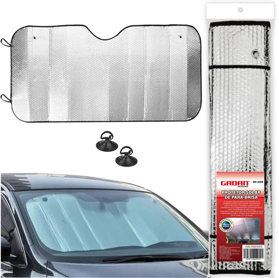 Protetor Solar de Para-brisa Automotivo