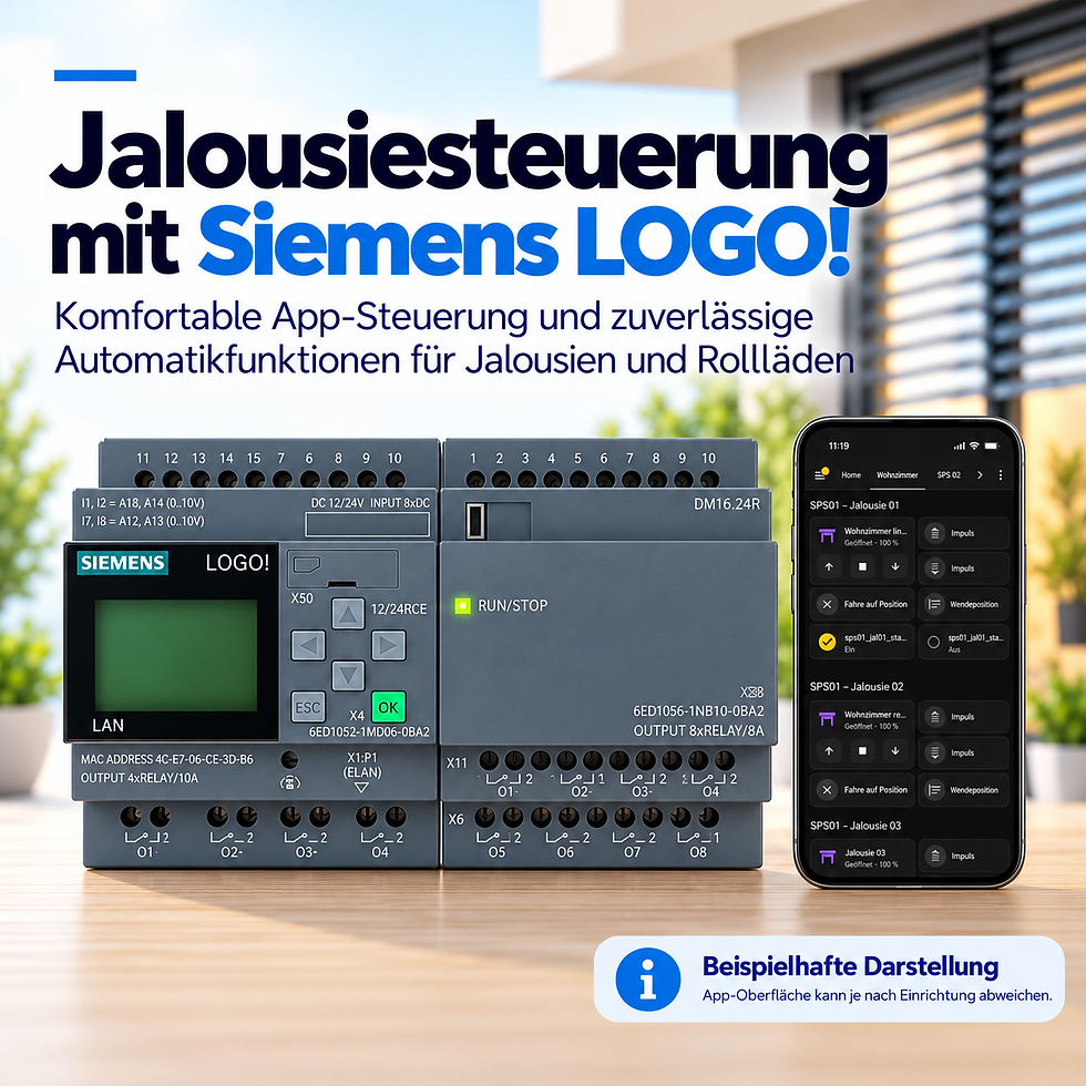 smarte Jalousiesteuerung