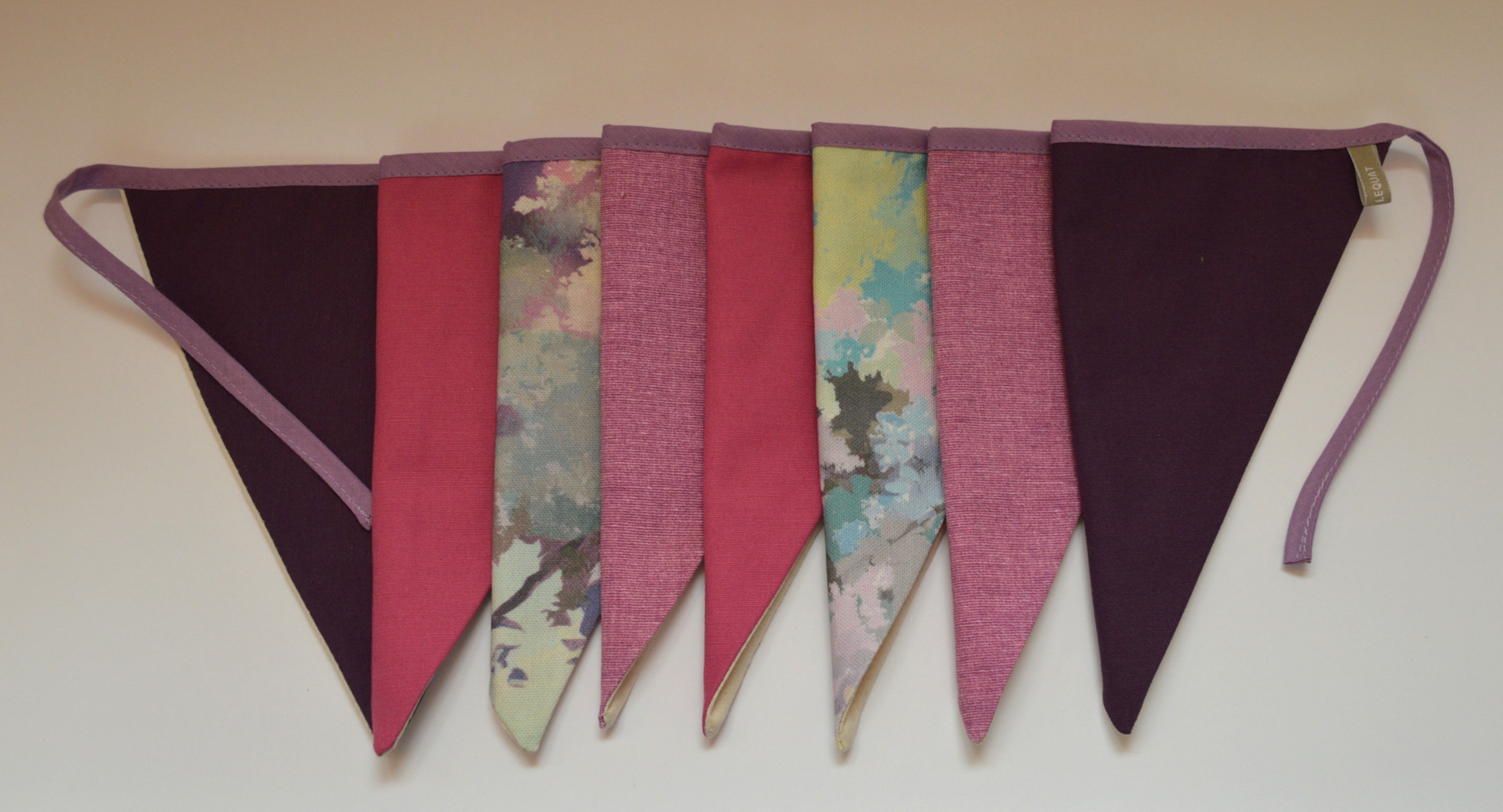 Guirnalda tonos morados