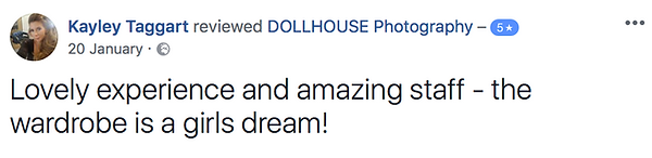 Five-Star Review Highlighting the Studio’s Warm Atmosphere and Stunning Results