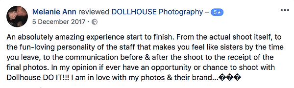 Client Review Giving Five Stars for Elegant and Empowering Boudoir Photos