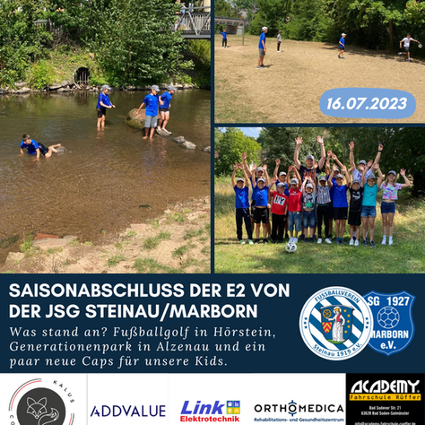 Saisonabschluss der E2