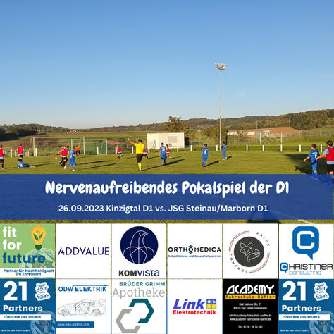 Pokalspiel der D1 in Bellings