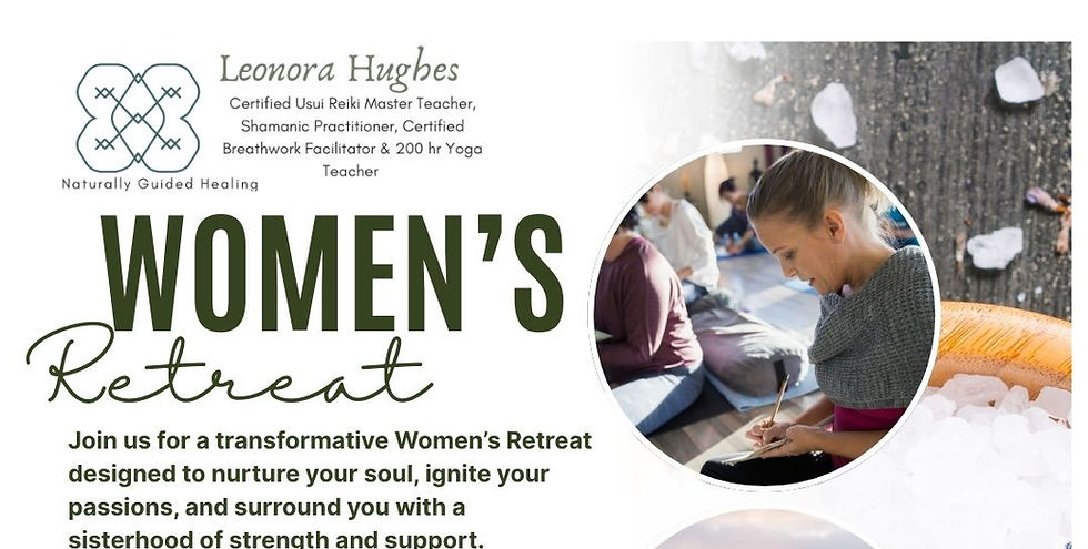 Women's Yoga/ Breath work & Energy Healing Weekend Retreat