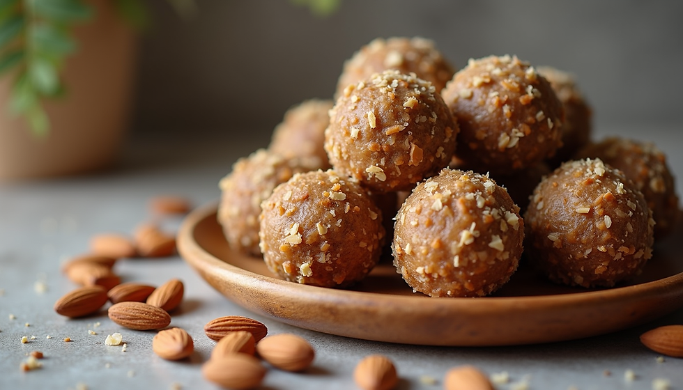 Nutritious No-Bake Almond and Date Energy Balls for Busy Lifestyles