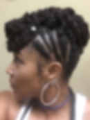 Added Hair Updo