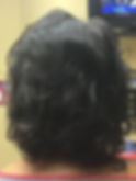 Flat iron curl back