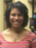 Flat iron curl front