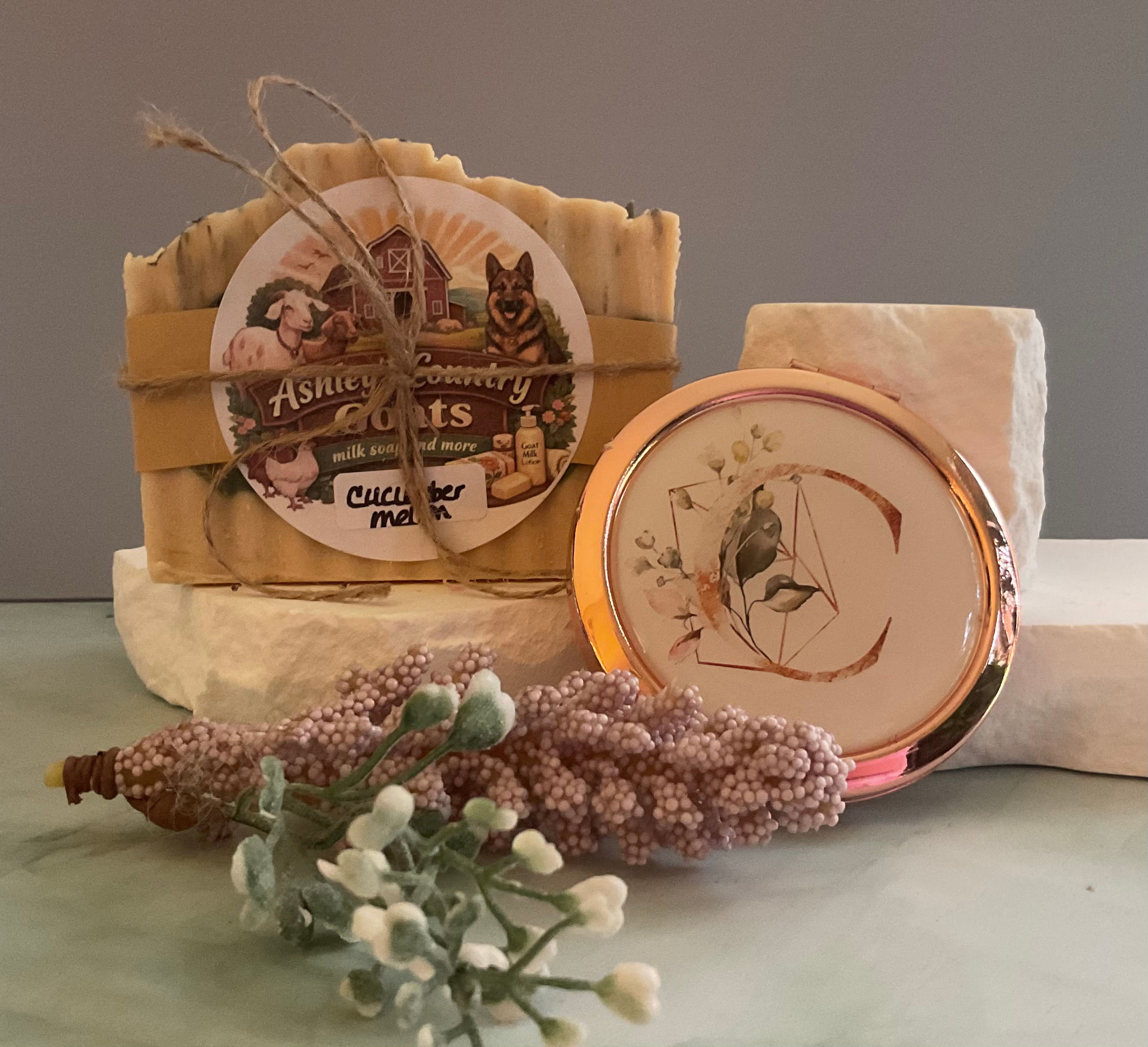 Cucumber Melon Goats Milk Soap