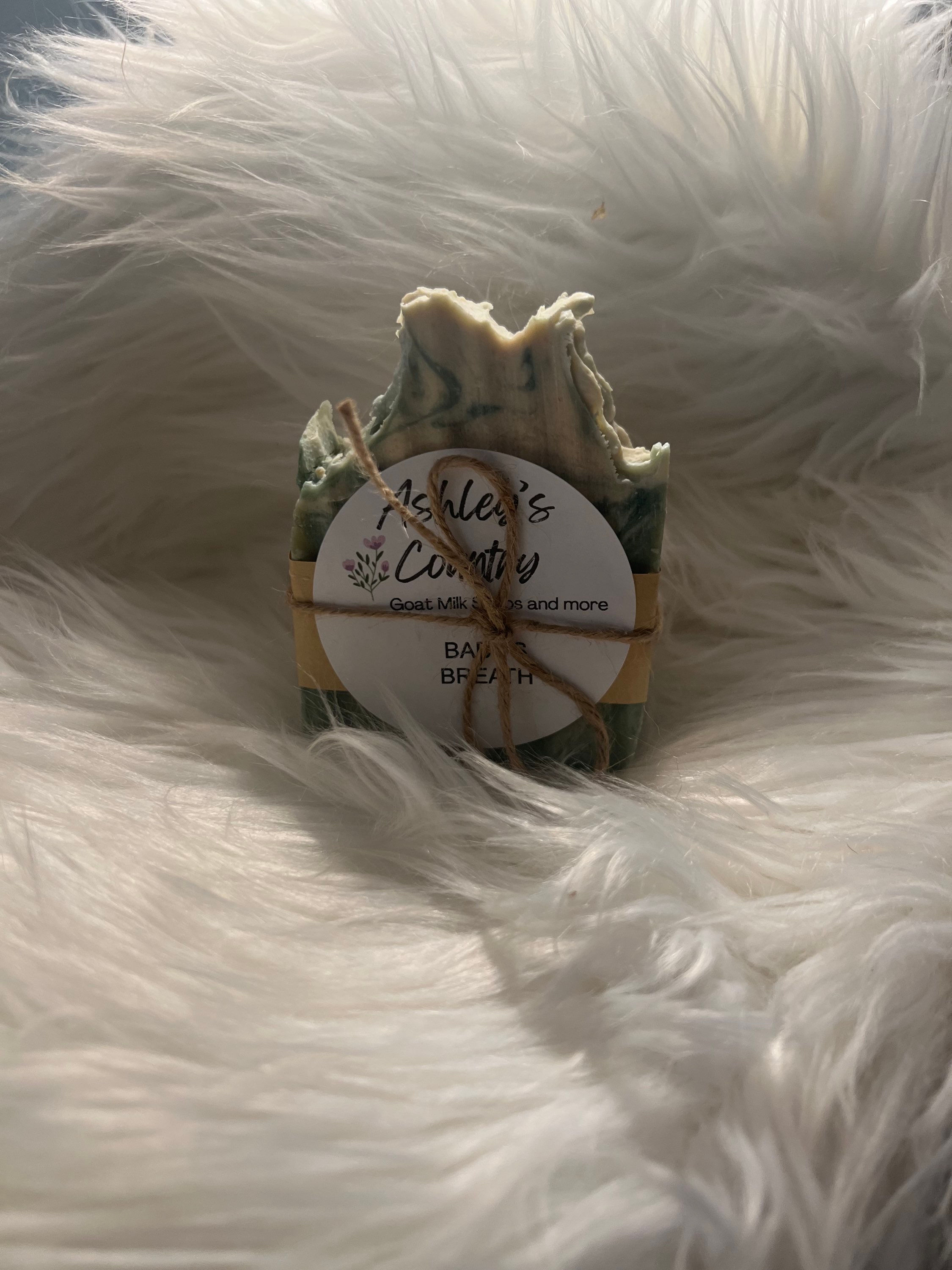 Baby’s Breath Goats Milk Soap