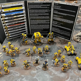 Imperial Fist Army Arc40k 2021!