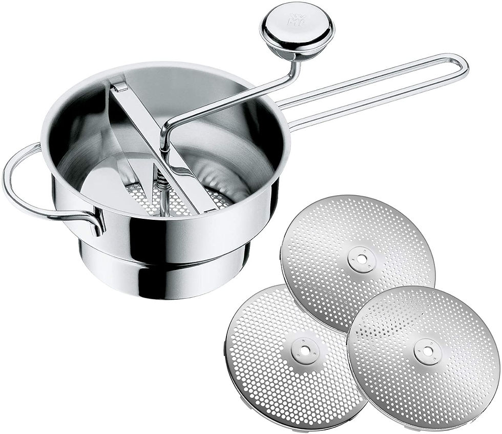 WMF 605636040 Gourmet Food Mill Diameter 19 cm removable Rustproof - 39 credits