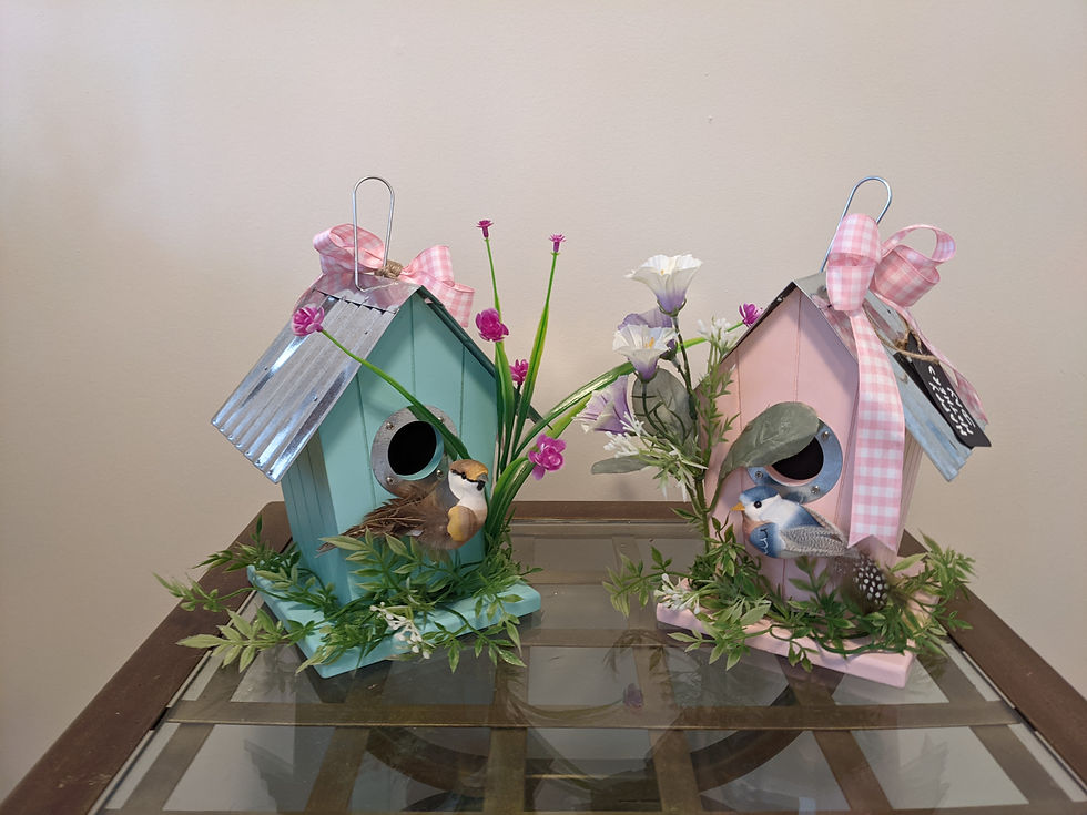 Birdhouse Display