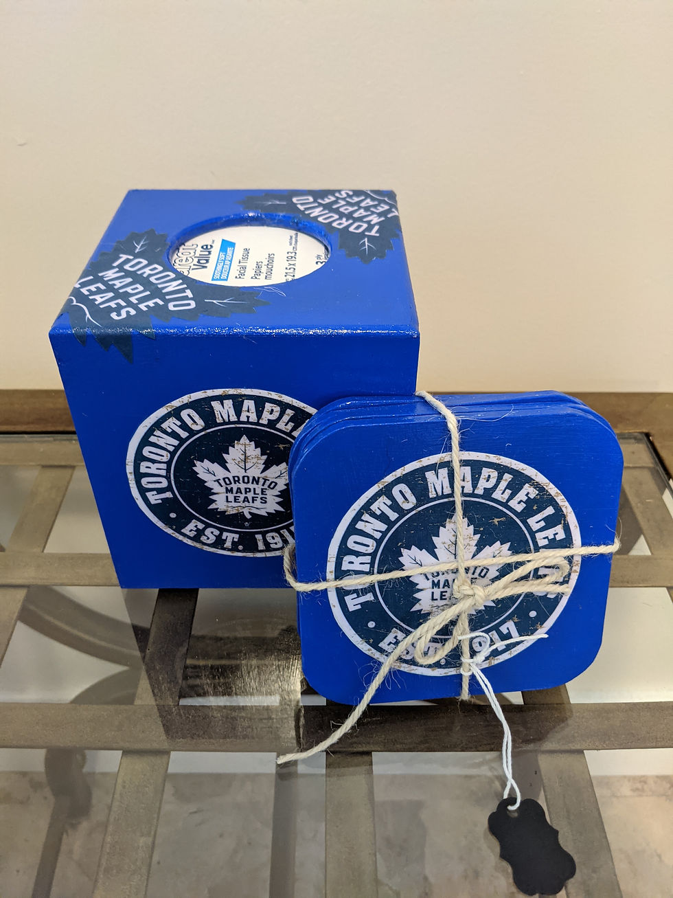 Toronto Tissue & Coaster Set