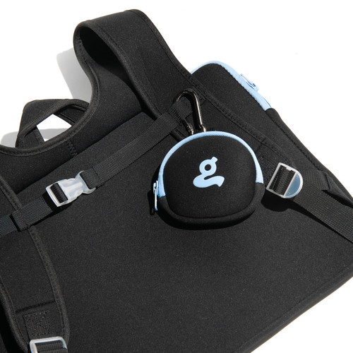 grape Laptop bag Black×Light Blue chicks GRAPE / Laptop Bag / Black x Light Blue (Japan Exclusive