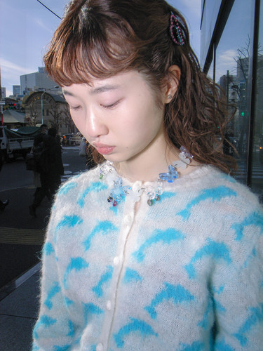 Ashley Williams / KNIT CARDIGAN / DOLPHIN | CHICKS WEB 