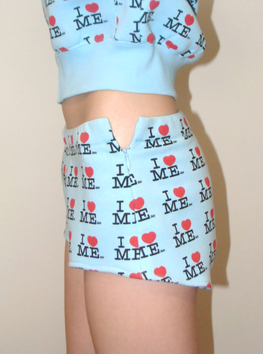 Ashley Williams / SERENA SHORTS / I HEART ME BLUE | CHICKS WEB