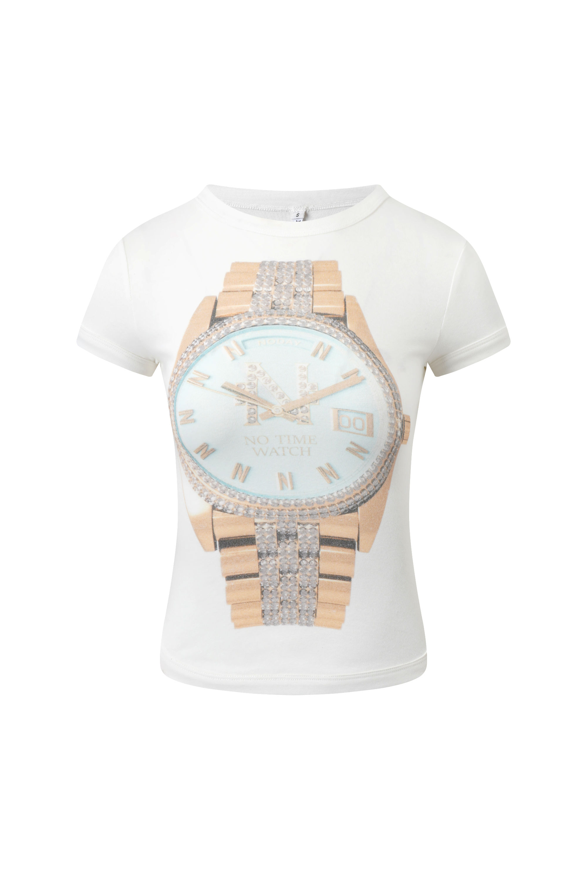Nφdress / "Notime Watch" T-Shirt