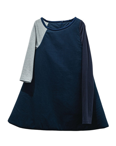 トップス ans dotsloevner MINI DRESS BLUE Subtle Hints Mini Dress - Blue – Hazel & Olive
