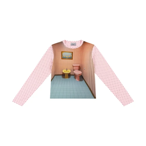 Ashley Williams / L/S T-SHIRT / BATHROOM | CHICKS WEB