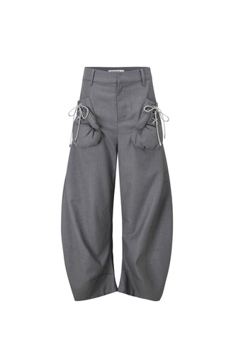 パンツ Gray Boxing Glove Low-Rise Suit Pants Nφdress / Gray Boxing Glove Low-Rise Suit Pants | CHICKS WEB