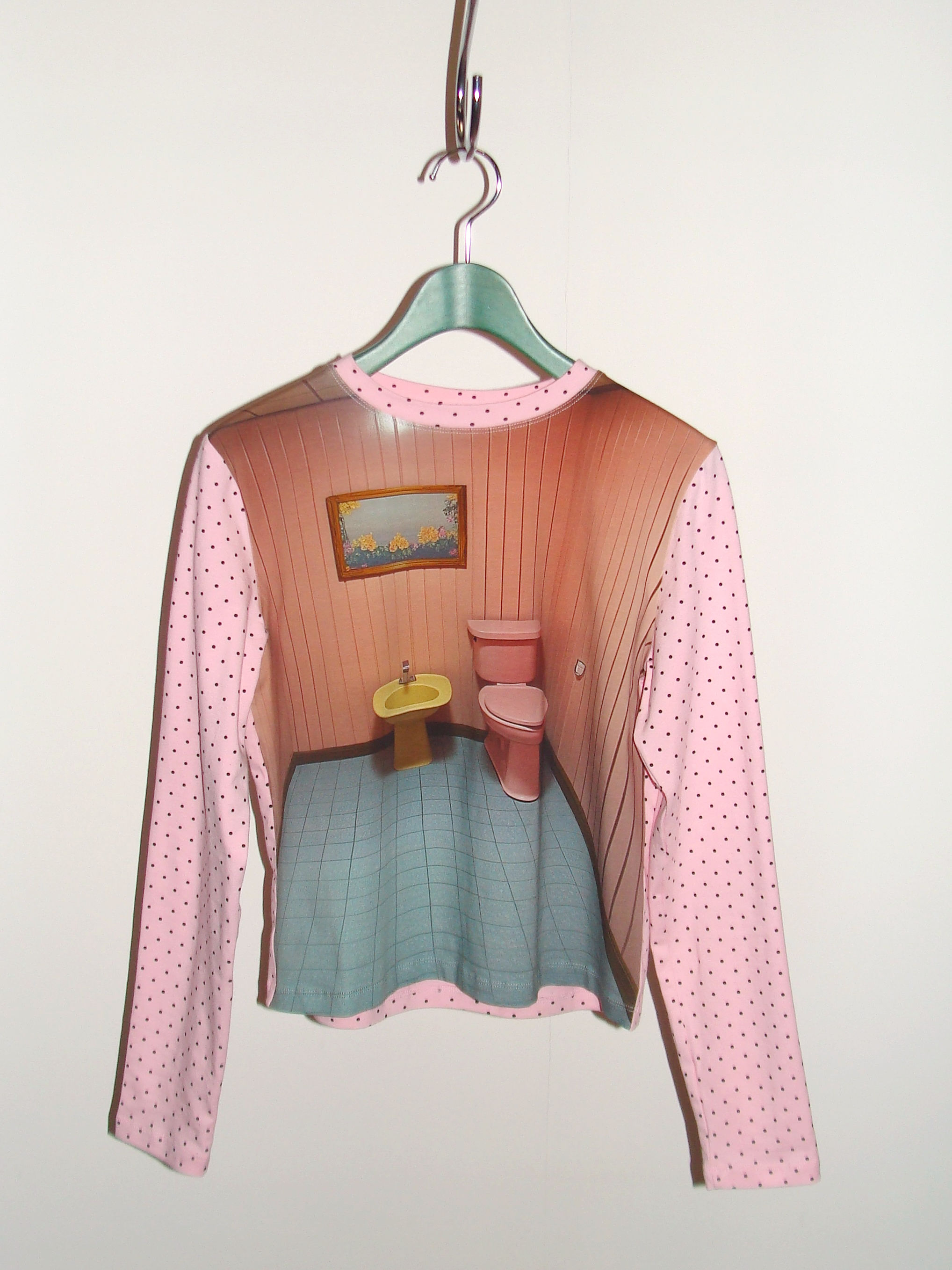 Ashley Williams / L/S T-SHIRT / BATHROOM