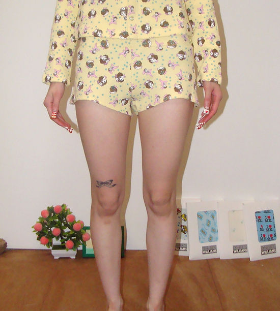 Ashley Williams / SERENA SHORTS / GIRL BABY / YELLOW | CHICKS WEB