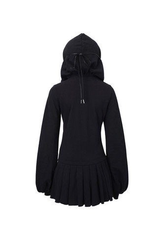 ワンピース Handmade Black Devil Mask Hoodie Dress Nφdress / Handmade Black Devil Mask Hoodie Dress | CHICKS WEB
