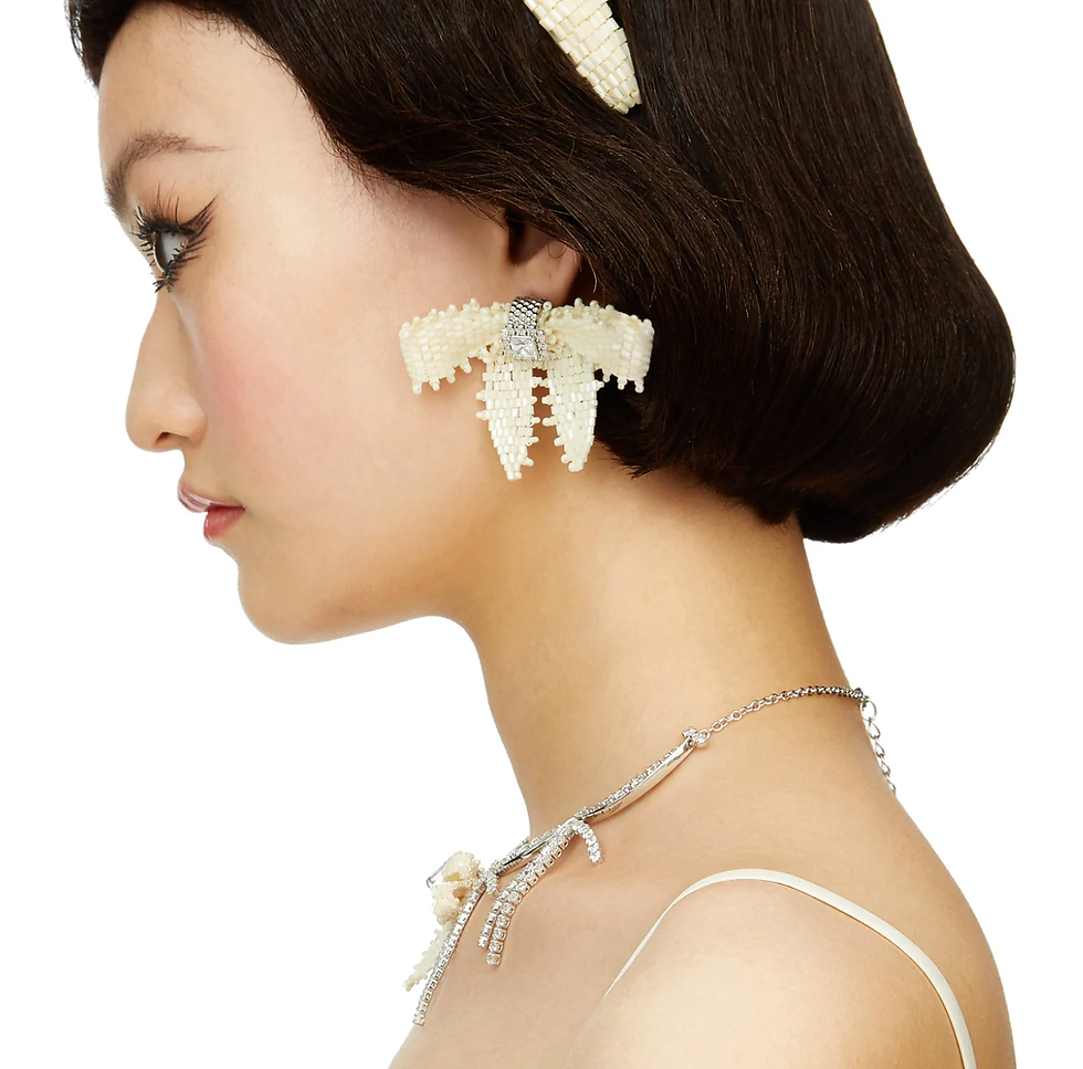 【shushu/tong】yvmin ピアス YVMIN X SHUSHUTONG / Basic Velvet Earring