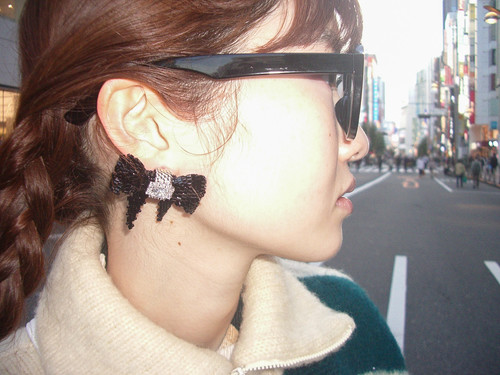 YVMIN / YVMIN X SHUSHUTONG / Square Gemstone Layers Braided Bow