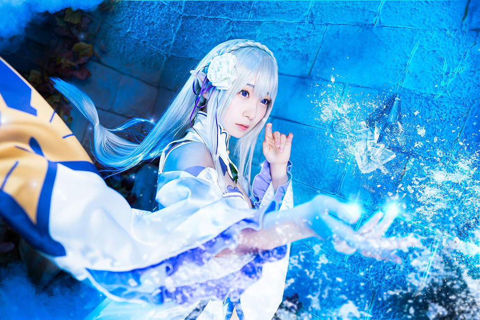 Re:ゼロから始める異世界生活エミリア公式コスプレイヤー