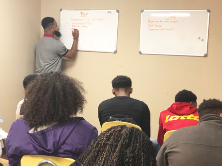 Topic tonight at "The JUMP" was Pros and Cons of Having Social Media in the Classroom...