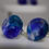 Thumbnail: Recycled Glass Sterling Silver Earrings