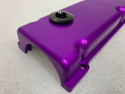 NISSAN L型 タペットカバー パープル NISSAN Z32 300ZX Billet Valve Covers | Polar Engineering